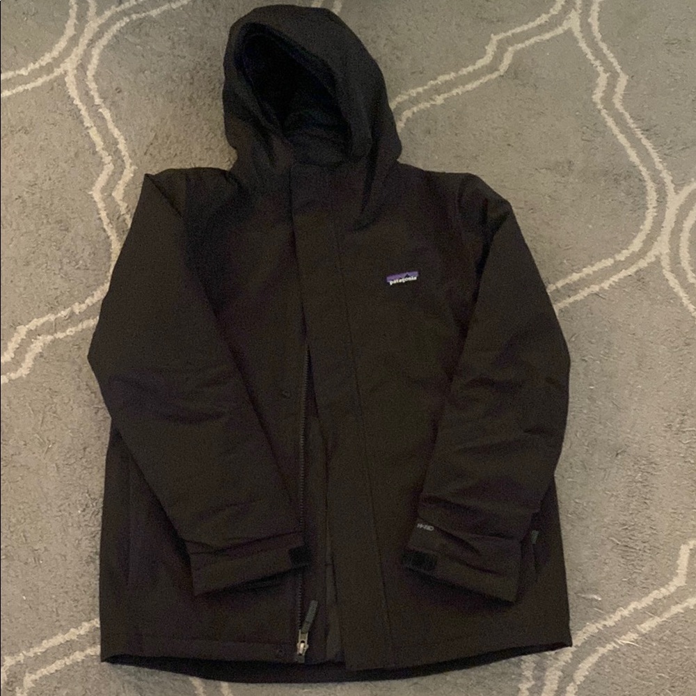 Patagonia Youth Boys Black Jacket